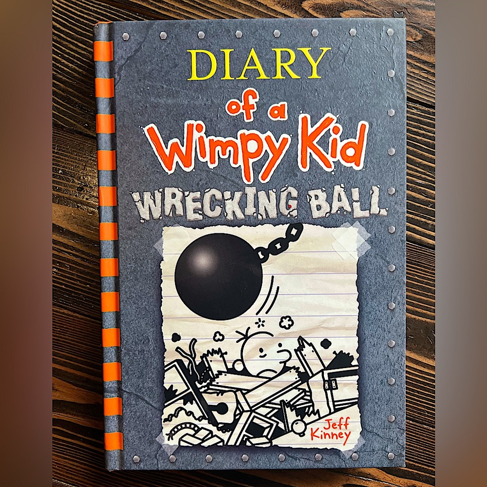 DIARY OF A WIMPY KID • Wrecking Ball #14 hardcover novel book by Jeff Kinney